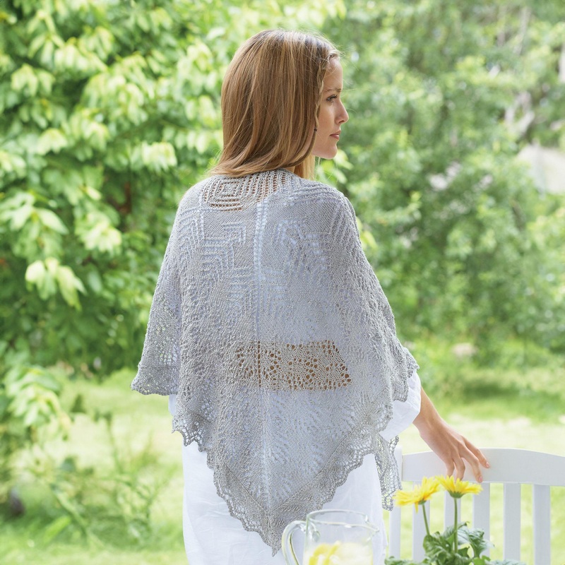 Aunt Lydia’s Knit Lace Shawl|Single Size