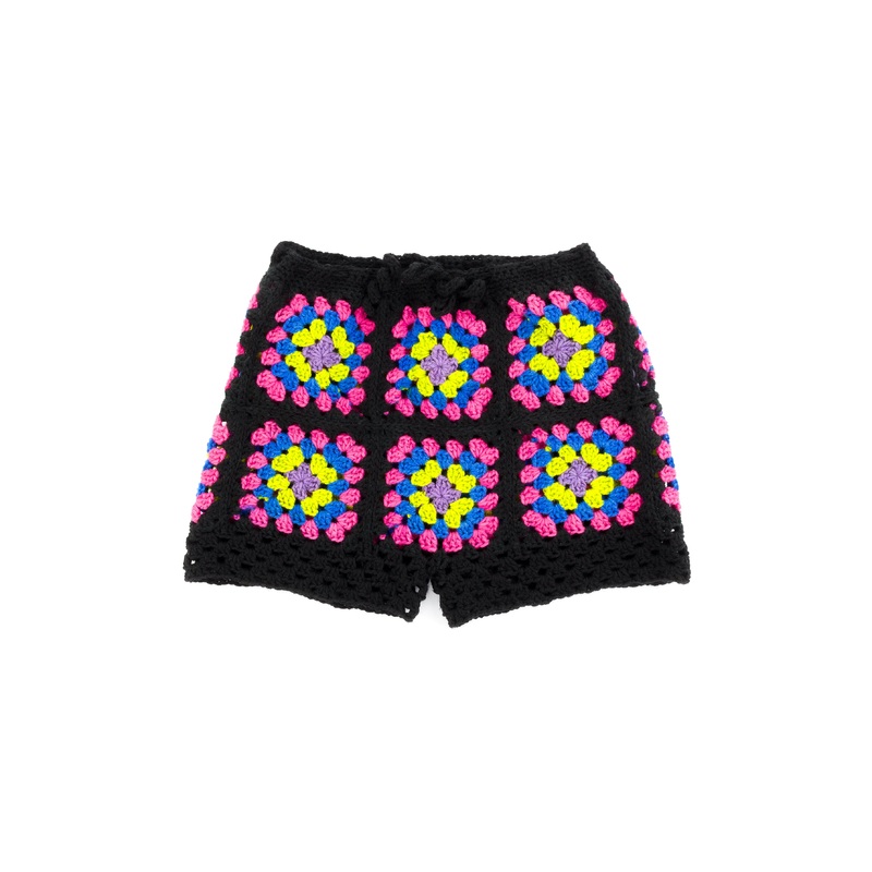 Red Heart Crochet Granny Shorts