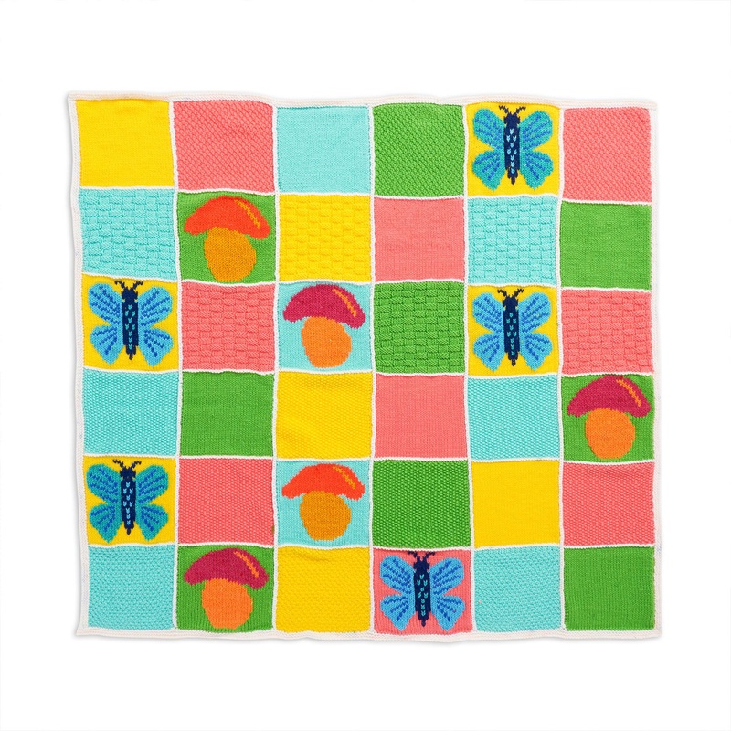 Red Heart Do it Your Way Knit Blanket