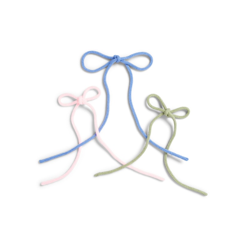 Red Heart Knit I-Cord Hair Bow