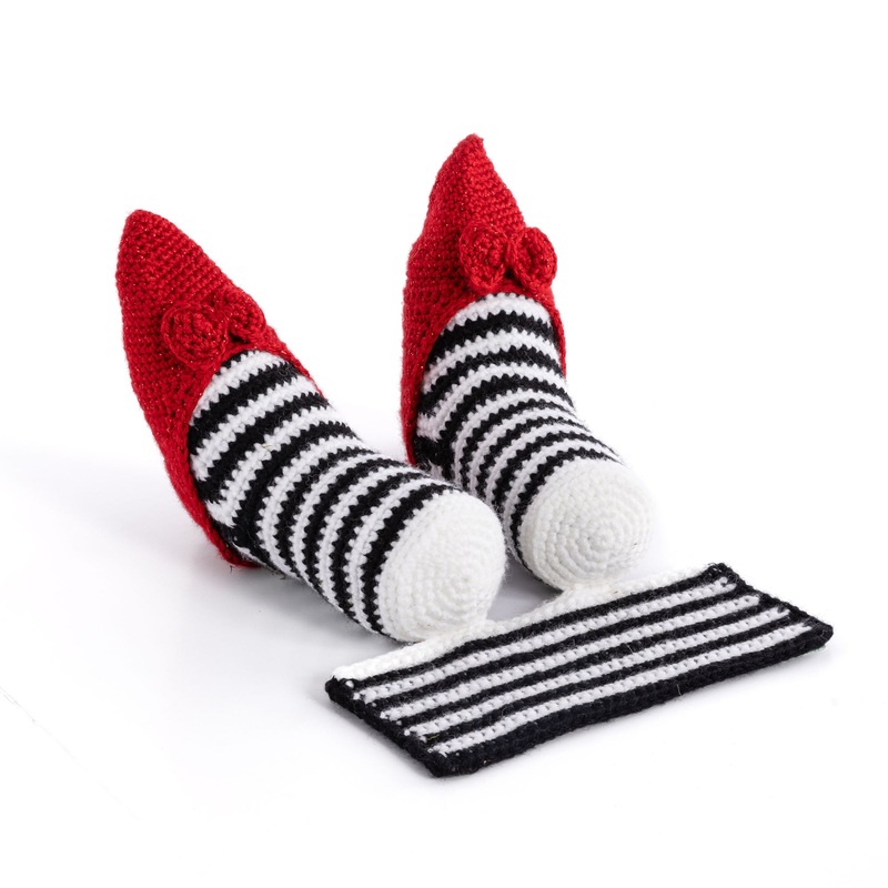 Red Heart Crochet A Bizarre and Unexpected Twister of Fate Witch Feet