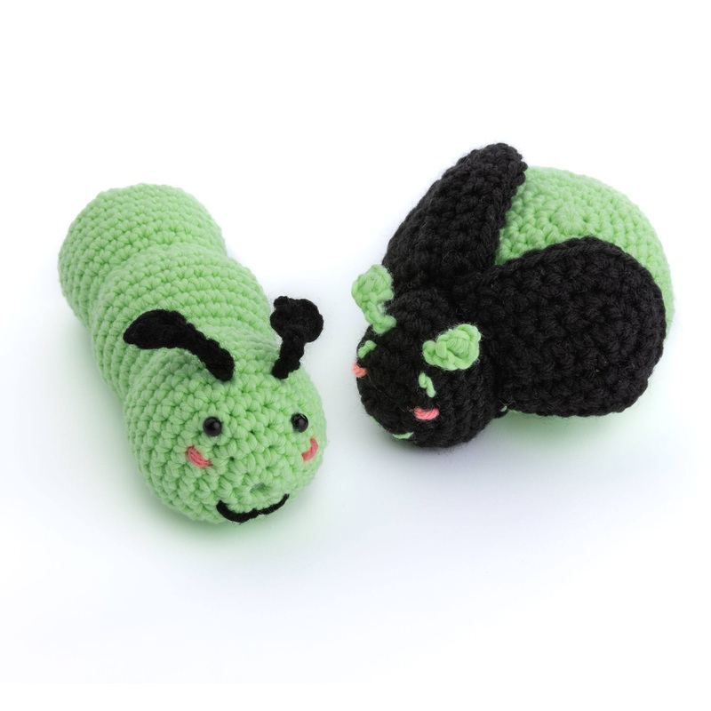 Red Heart Crochet Super Glow Bugs