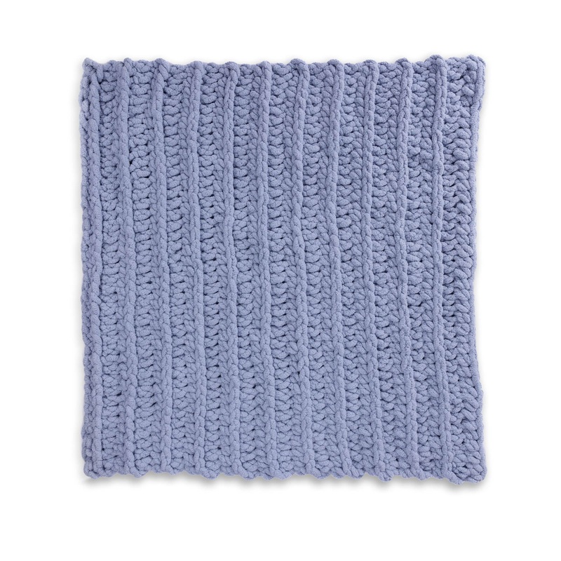 Bernat Big Ridges Crochet Blanket