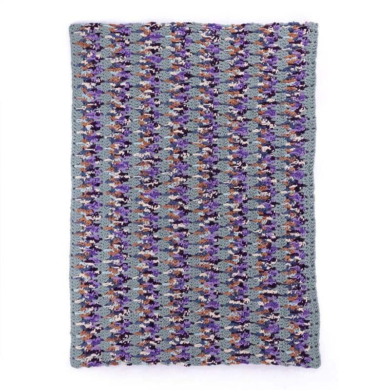 Bernat Birdsong Crochet Larksfoot Blanket