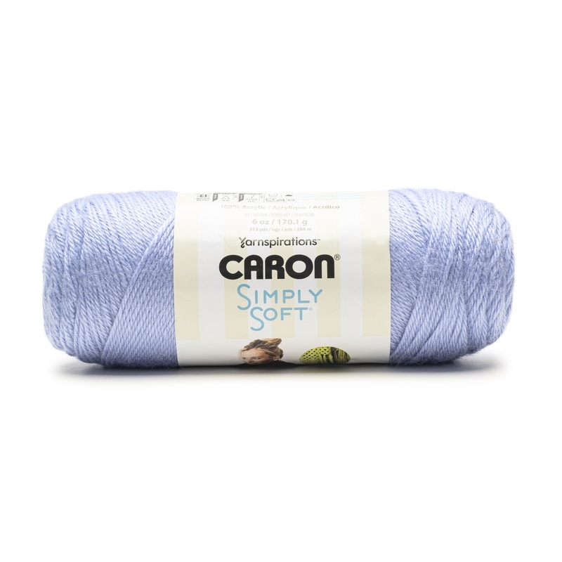 Caron Simply Soft Yarn|Periwinkle|Peach|Army Green|Sienna