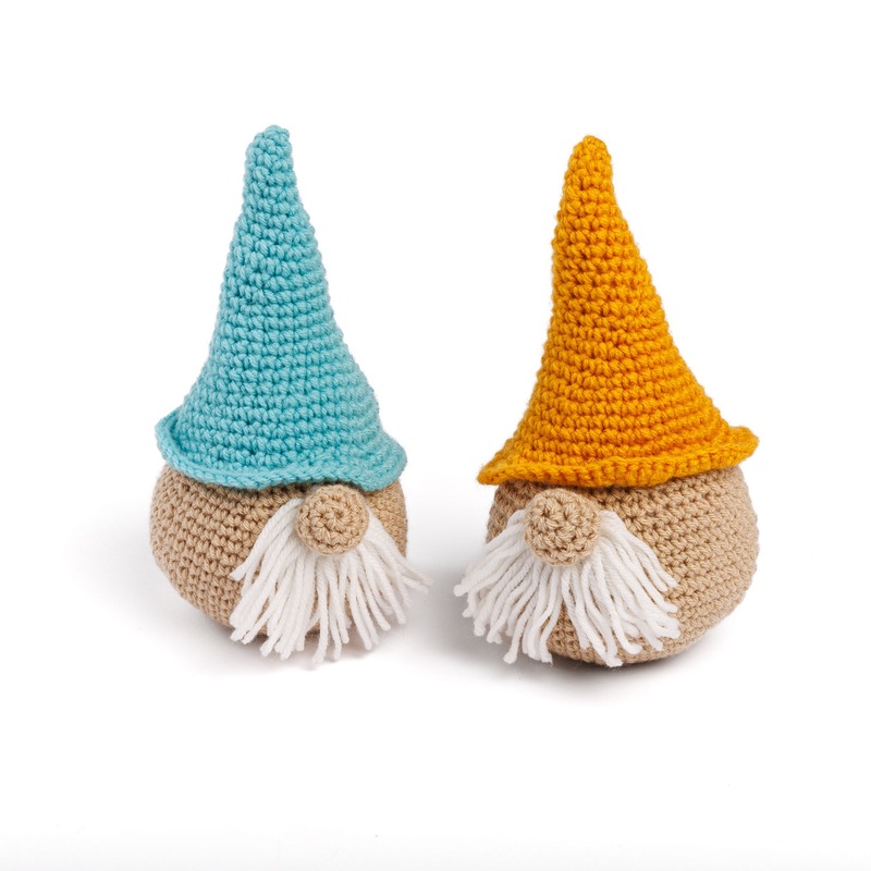 Red Heart Crochet Sleepy & Sneezy Characters