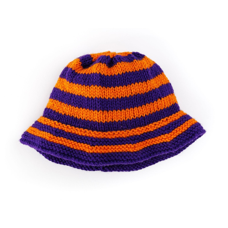 Red Heart Knit Fanfare Bucket Hat