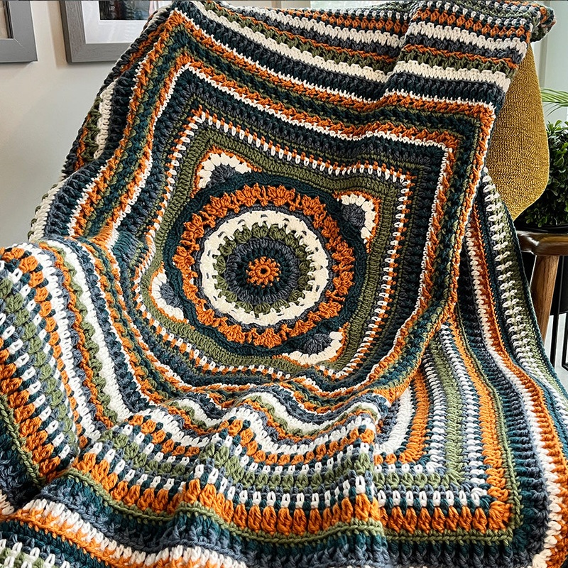 Study of Reality Crochet Blanket