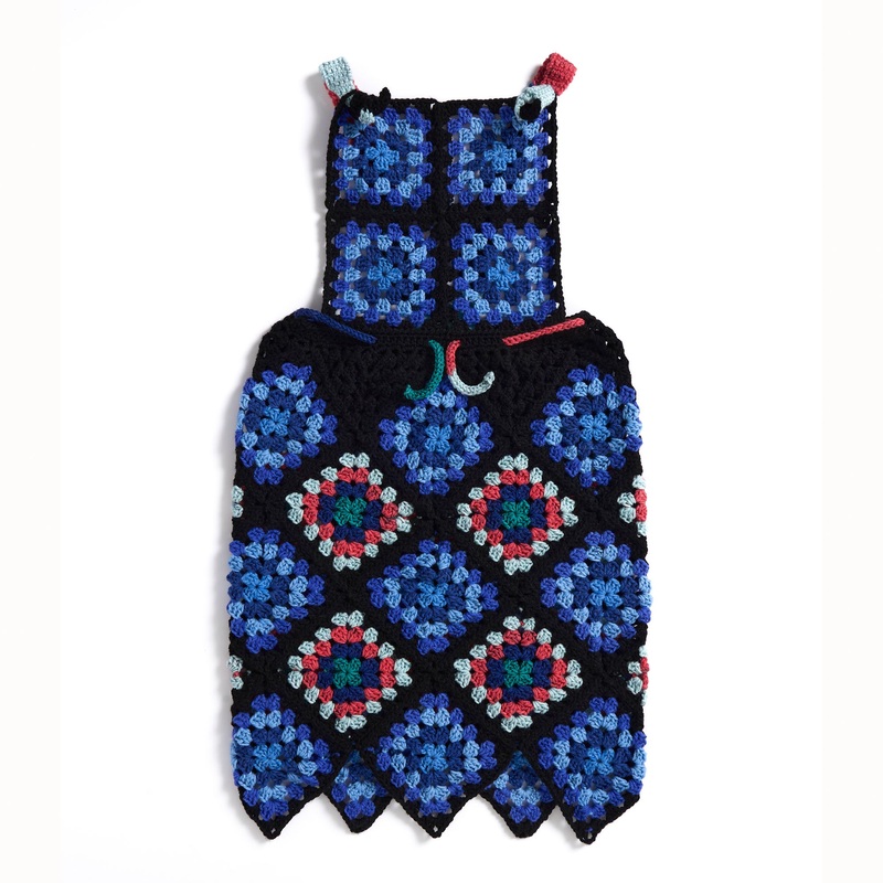 Red Heart Crochet Square Root Jumper