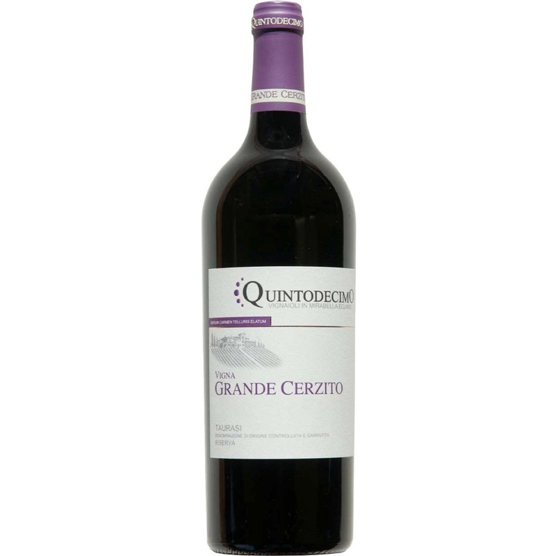 Quintodecimo Taurasi Riserva Vigna Grande Cerzito 2019