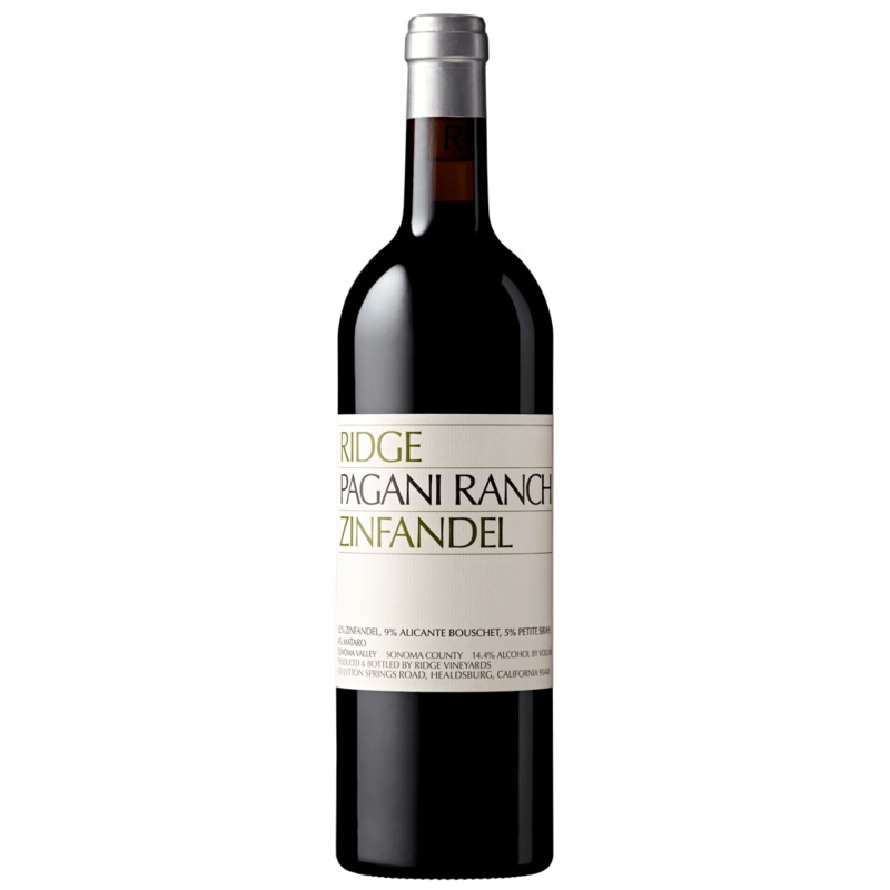 Ridge Vineyards Zinfandel Pagani Ranch 2022