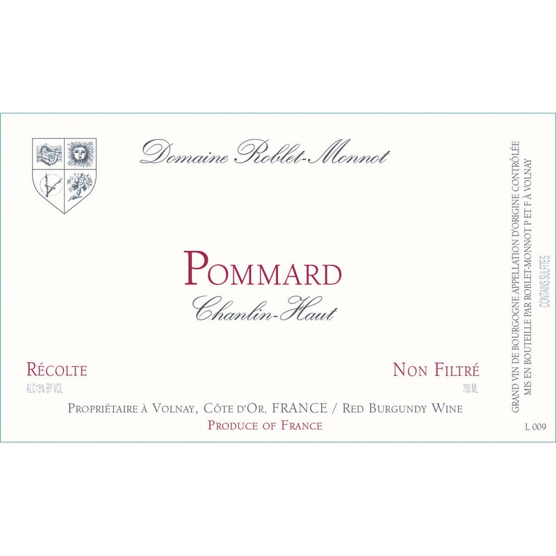 Roblet-Monnot Pommard Chanlin Haut 2021