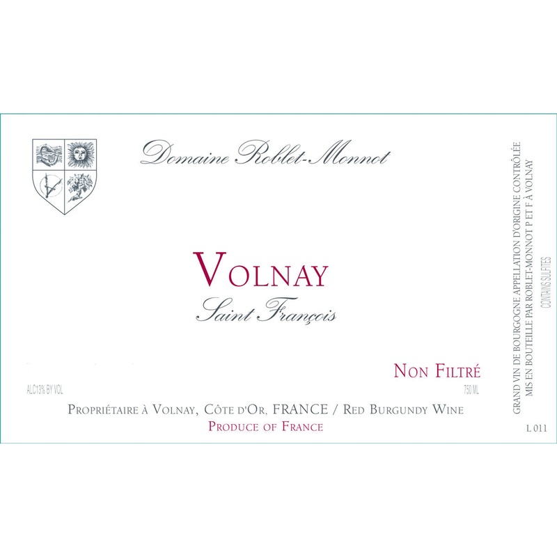 Roblet-Monnot Volnay Saint Francois 2021