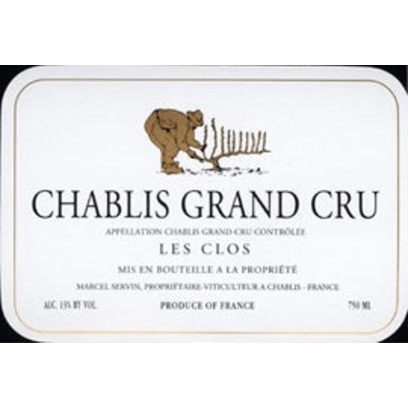 Marcel Servin Chablis Les Clos Grand Cru 2023