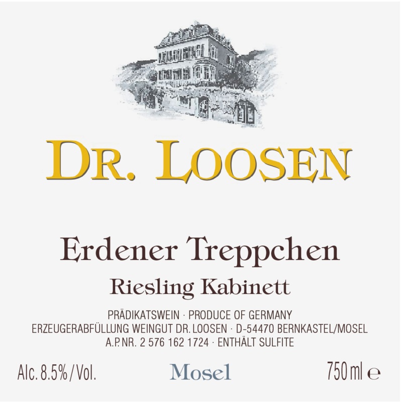 Dr. Loosen Erdener Treppchen Riesling Kabinett VH