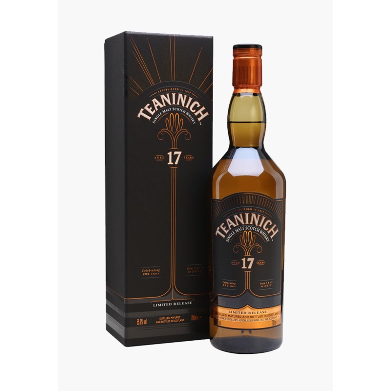 Teaninich 17 Year Old Single Malt Scotch Whisky