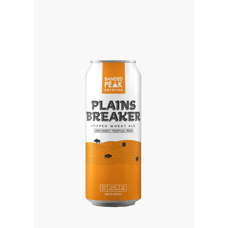 Banded Peak ‘Plainsbreaker’ Hopped Wheat Ale – 4 X 473ML