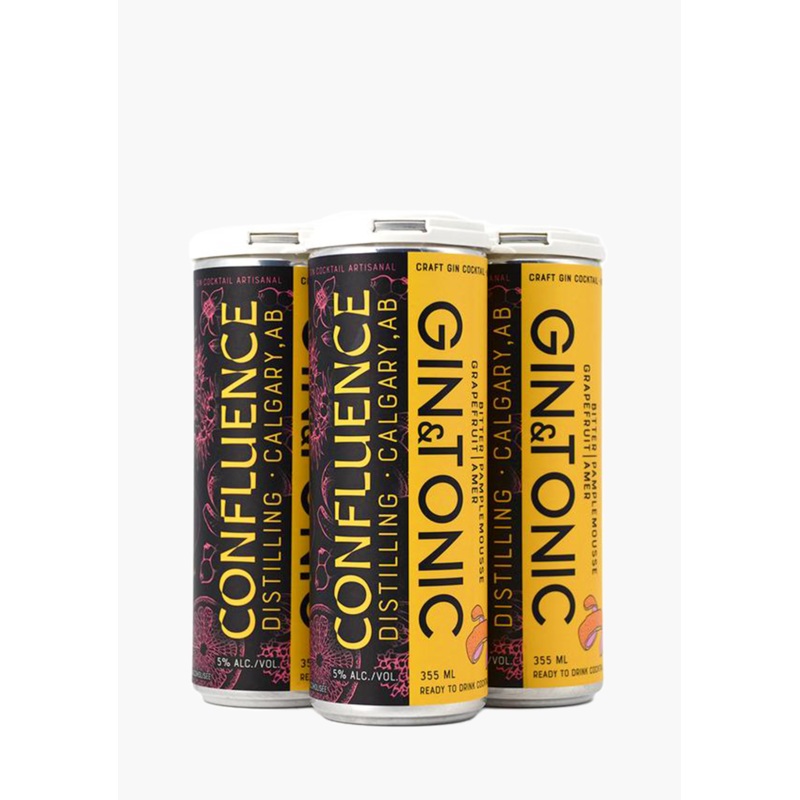 Confluence Grapefruit ‘Gin & Tonic’ – 4 X 355ML