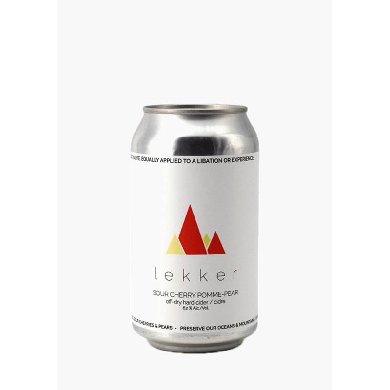 Lekker Cider Sour Cherry Pomme-Pear
