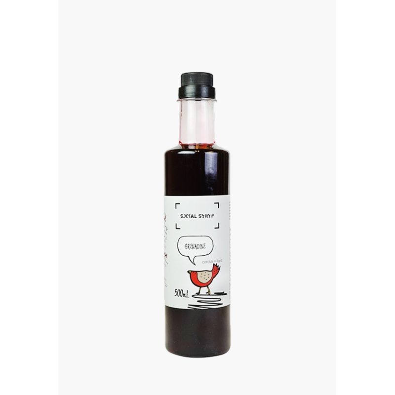 Social Syrup Grenadine|500ML