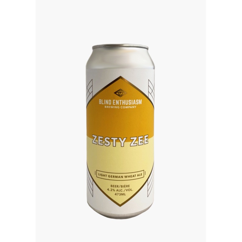 Blind Enthusiasm ‘Zesty Zee’ – 4 X 473ML