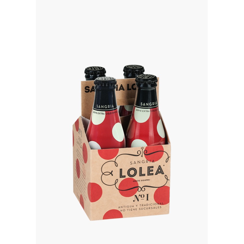 Lolea ‘No.1’ Red Sangria – 4x200ML
