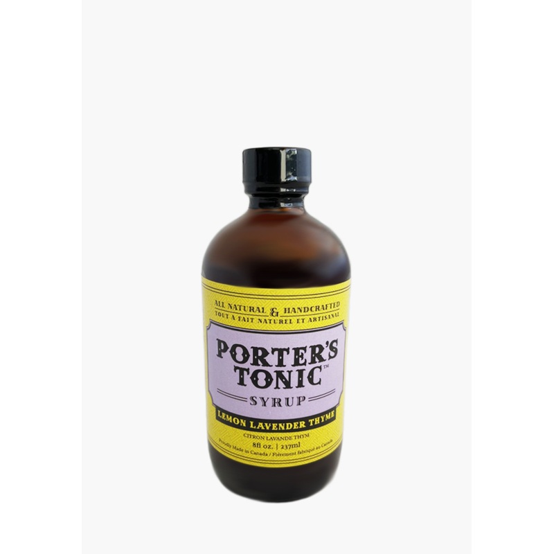 Porter’s Tonic ‘Lemon Lavender Thyme’ Syrup