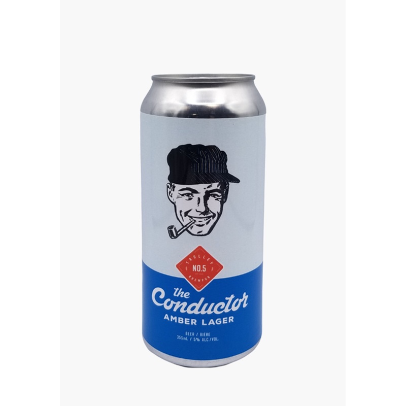 Trolley 5 The Conductor Amber Lager – 4 x 473ML