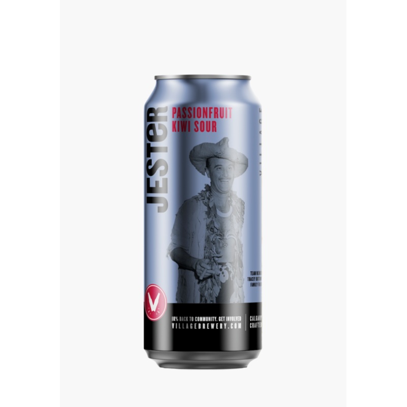 Village ‘Jester’ Passionfruit Kiwi Sour – 4 x 473ML