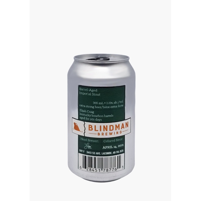 Blindman Brewing Bourbon Barrel Aged Imperial Stout