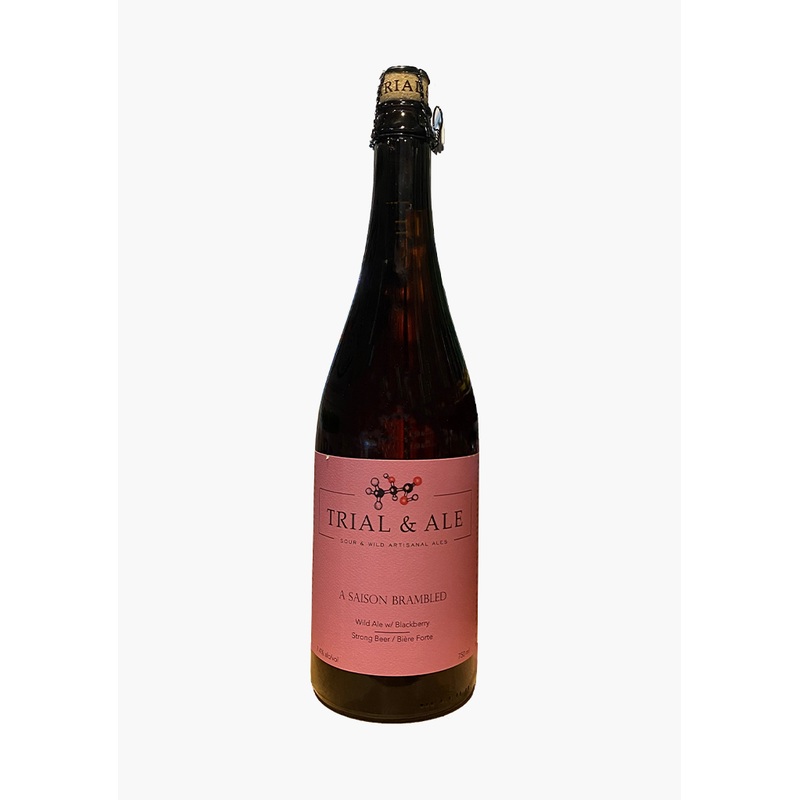 Trial & Ale ‘A Saison Brambled’ Wild Ale with Blackberry