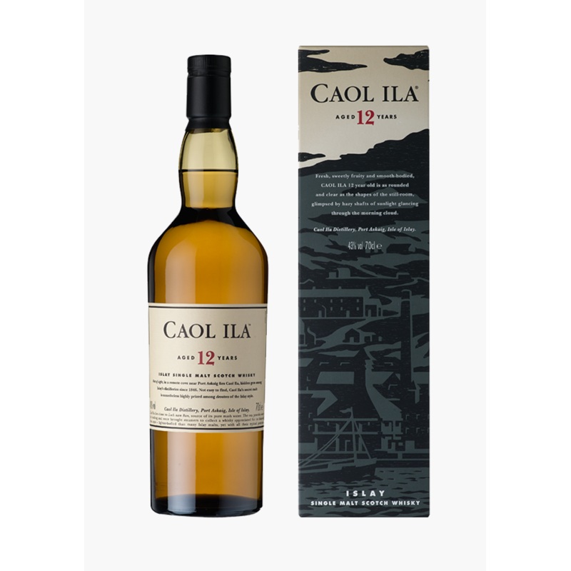Caol Ila 12 Year Old Islay Single Malt Scotch Whisky