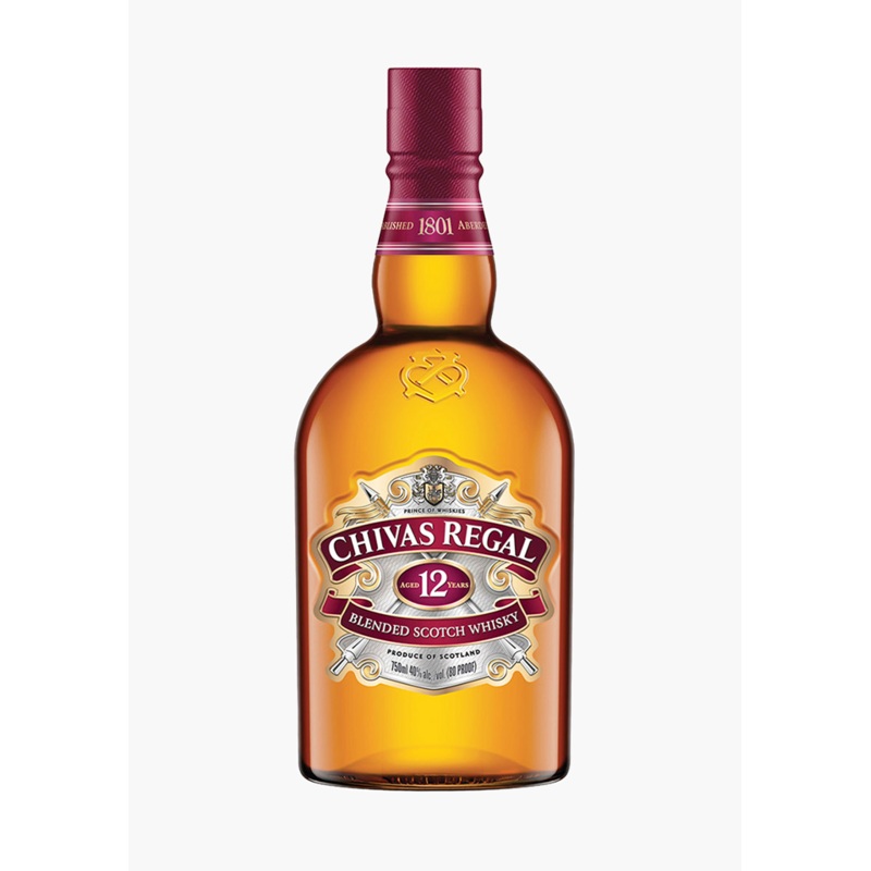 Chivas Regal 12 Year Old Blended Scotch Whisky