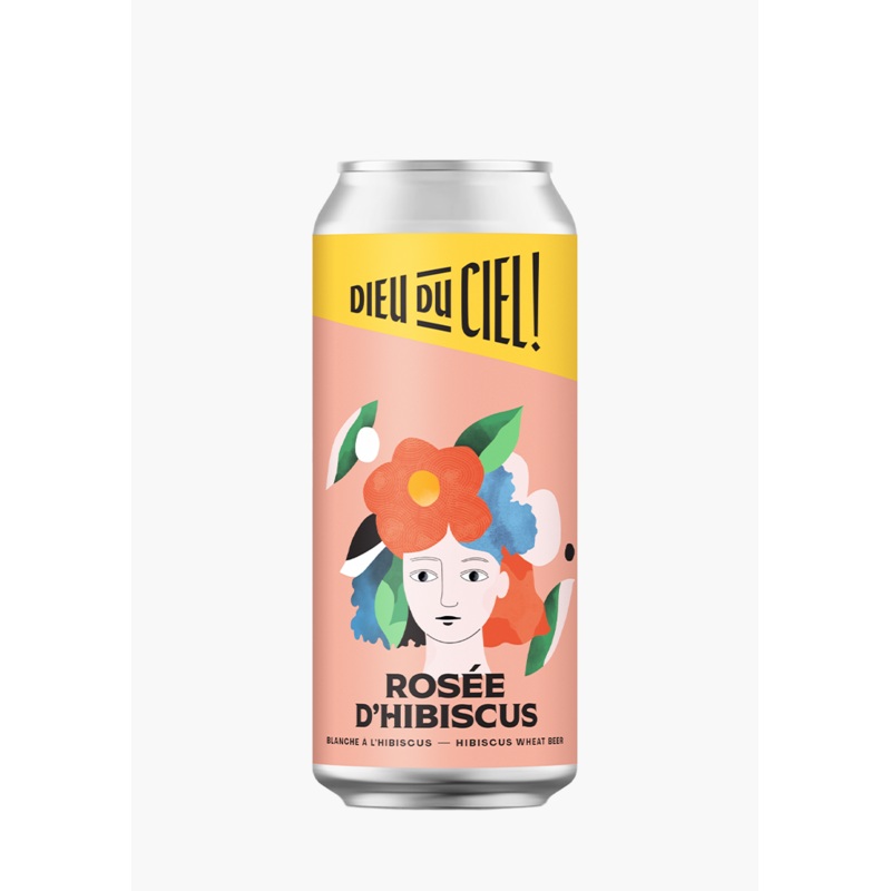 Dieu du Ciel ‘Rosee D’Hibiscus’ Wheat Beer – 4 x 473ML