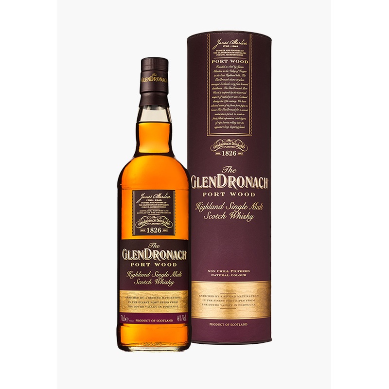 GlenDronach Port Wood Highland Single Malt Scotch Whisky