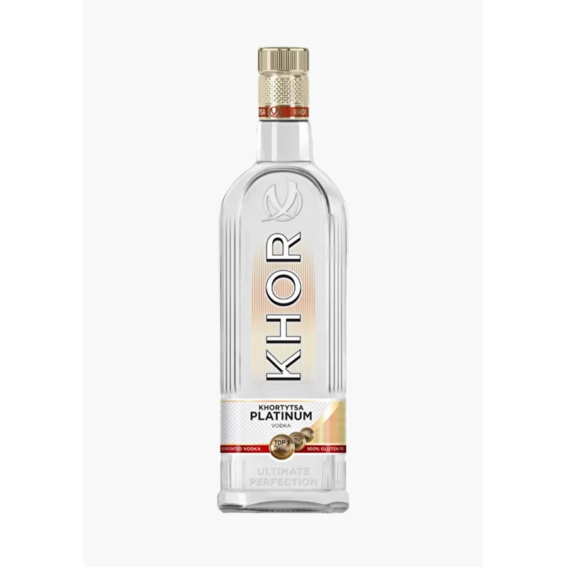 Khortytsa Platinum Vodka|Ukraine|750ML