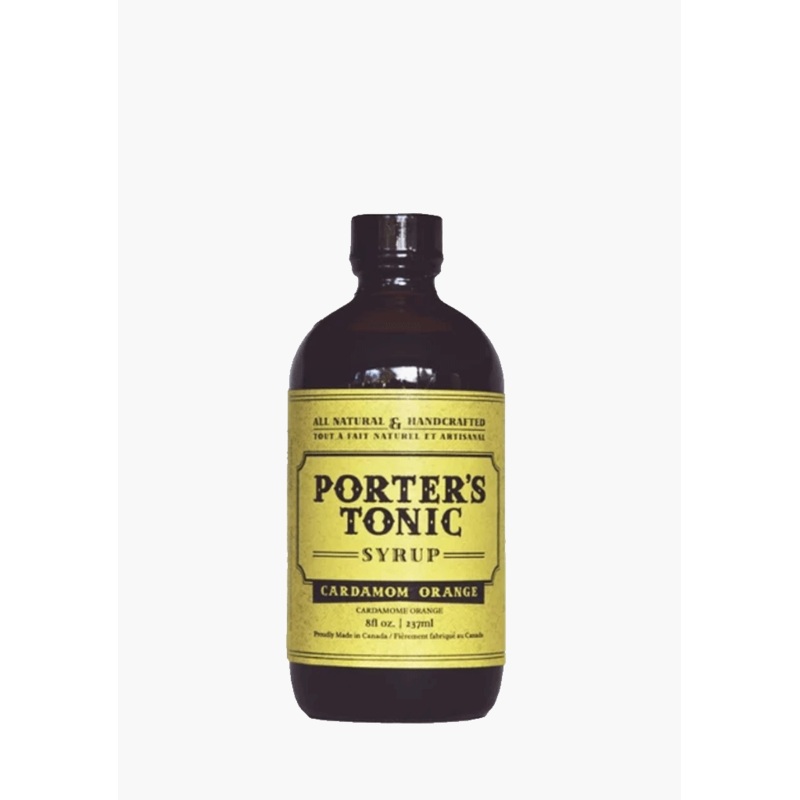 Porter’s Tonic Cardamom Syrup|Canada