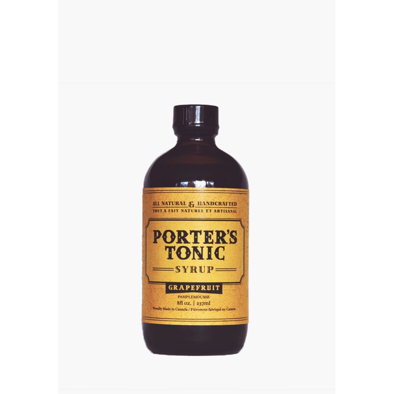 Porter’s Tonic Grapefruit Syrup