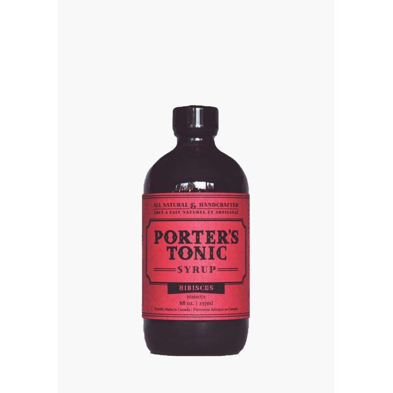 Porter’s Tonic Hibiscus Syrup|Canada