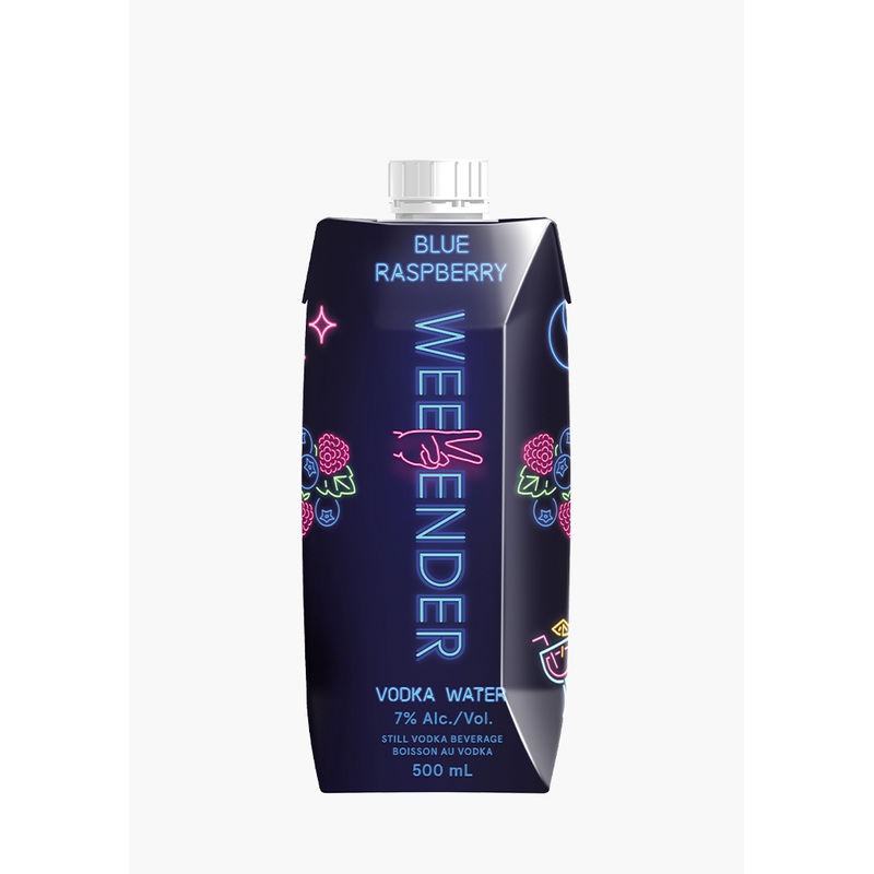 Weekender Blue Raspberry Vodka Water