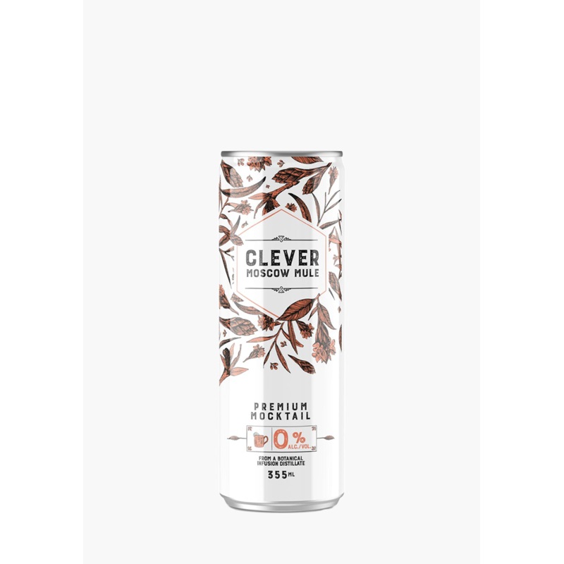 Clever Mocktails Moscow Mule|Canada|355ML