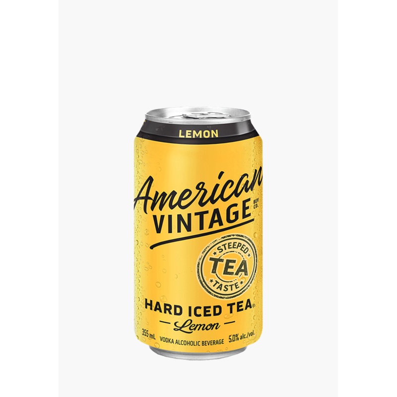 American Vintage Lemon Iced Tea – 6 x 355ML
