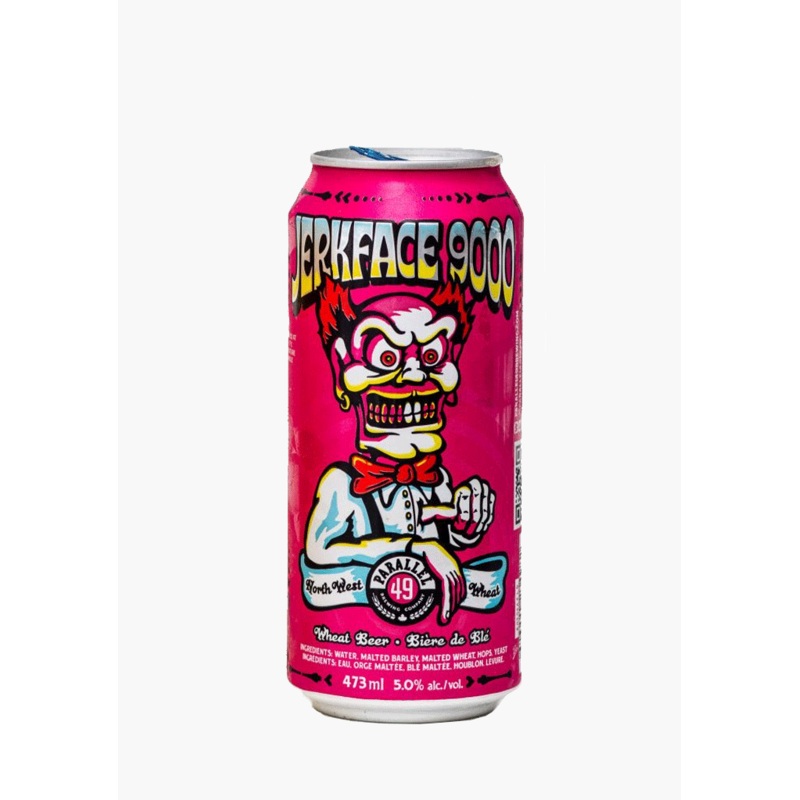 Jerkface 9000 Northwest Wheat Ale Can