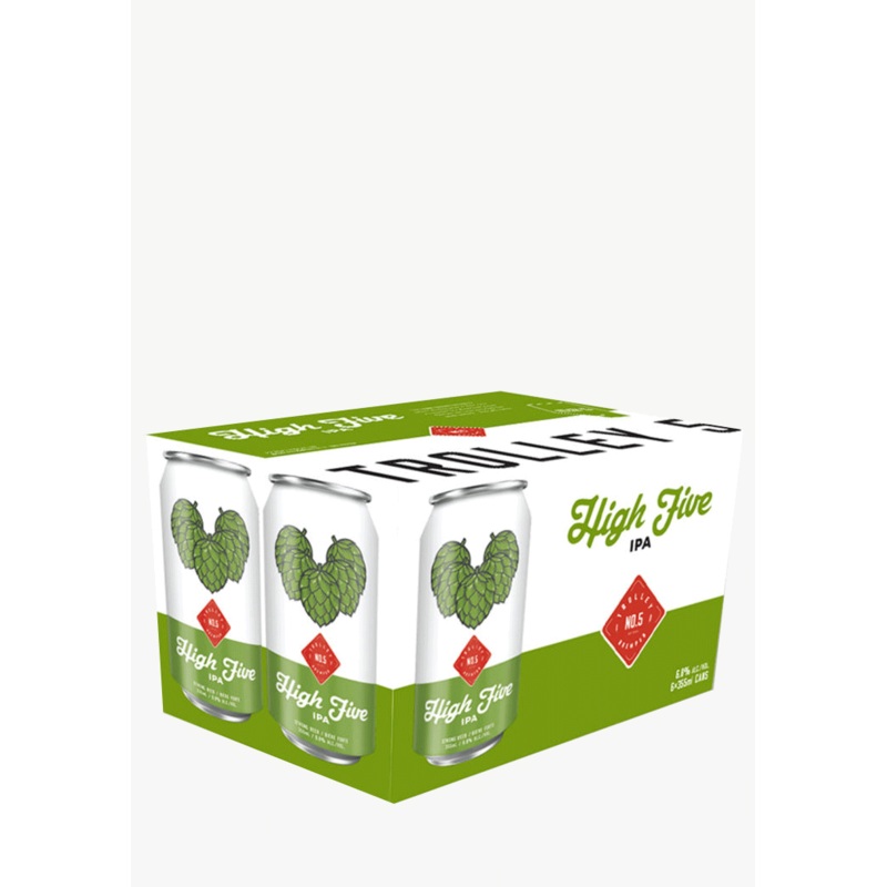 Trolley 5 ‘High Five’ IPA – 6 x 355ML