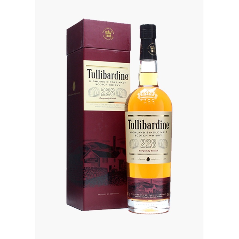 Tullibardine ‘228’ Burgundy Finish Highland Single Malt Scotch Whisky