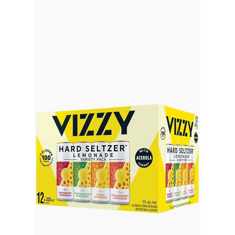 Vizzy Lemonade Variety Pack – 12 x 355ML