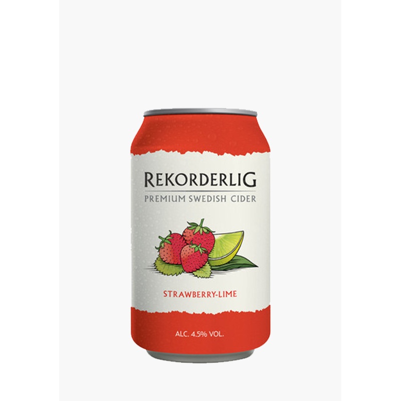 Rekorderlig Strawberry Lime Cider – 4 X 330ML