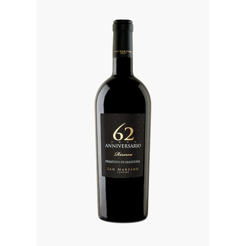 San Marzano ‘Anniversario 62’ Primitivo di Manduria Riserva 2018