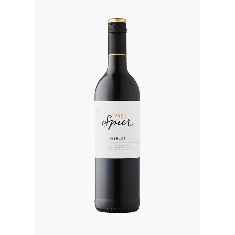 Spier Signature Merlot 2019|South Africa|750ML|2019