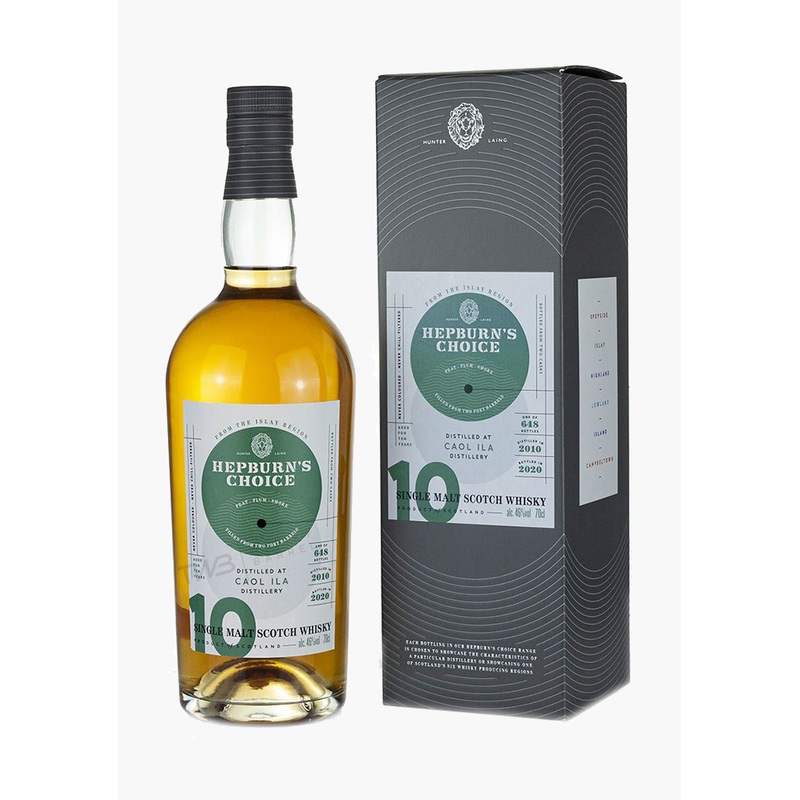 Hepburn’s Choice Caol Ila 10 Year Old Single Malt Scotch Whisky